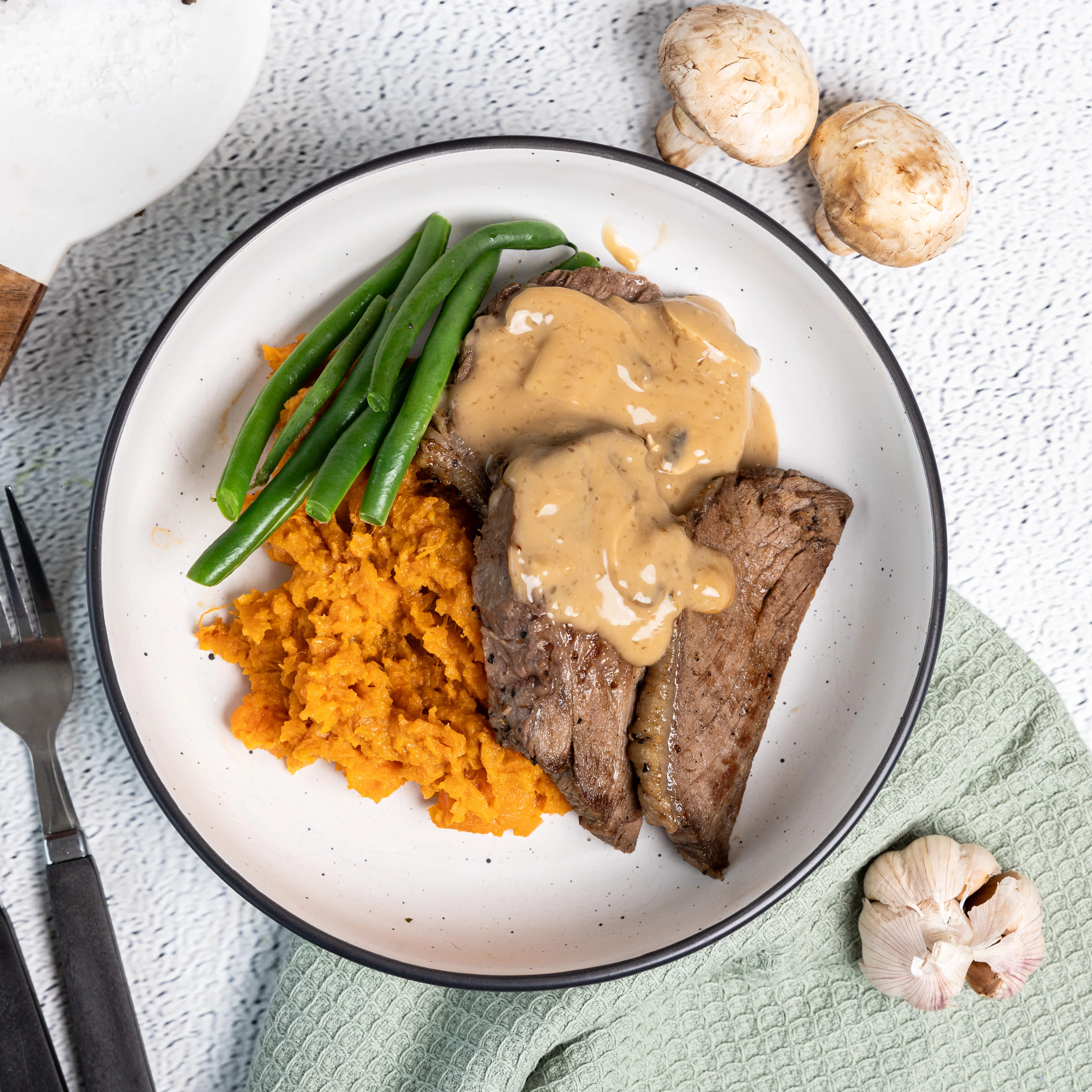 Steak and Veg image